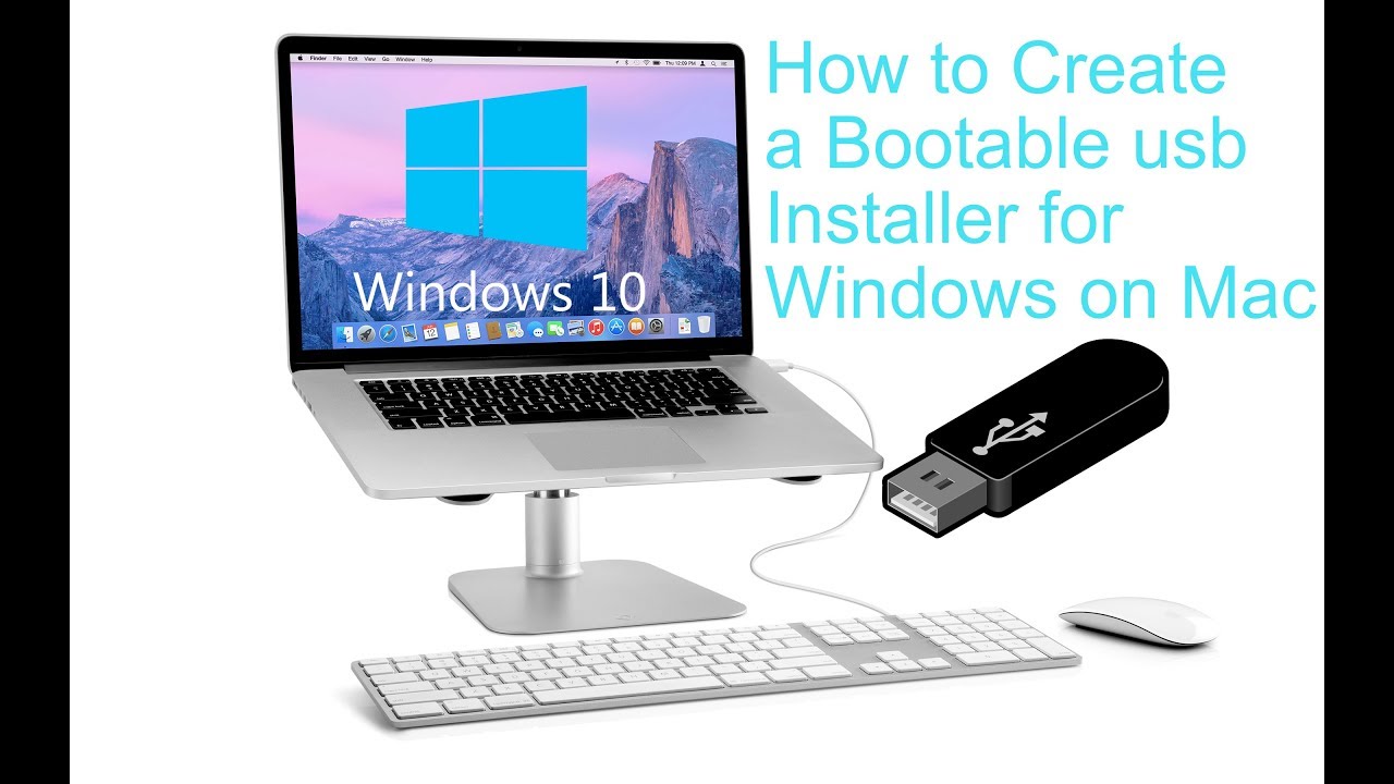 creating bootablue usb on mac for windows